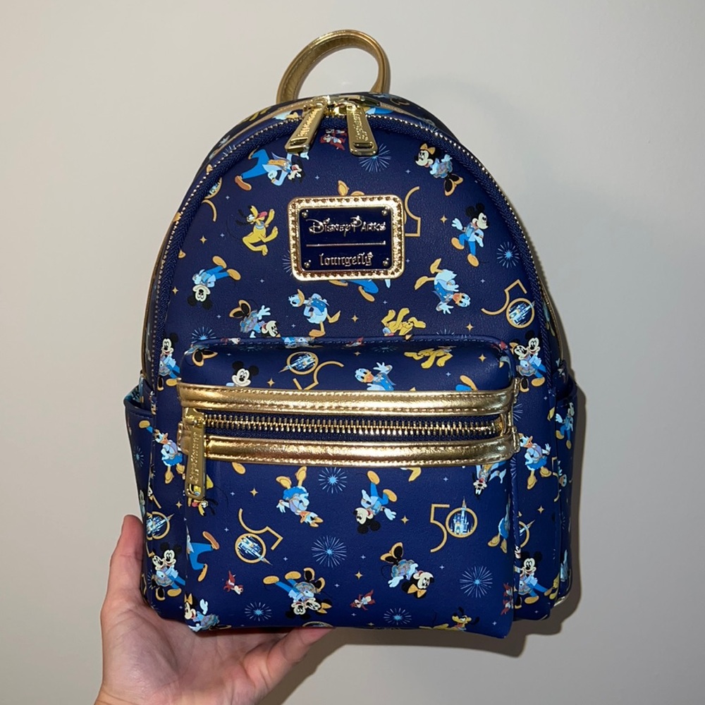 disney wdw 50th anniversary loungefly backpack